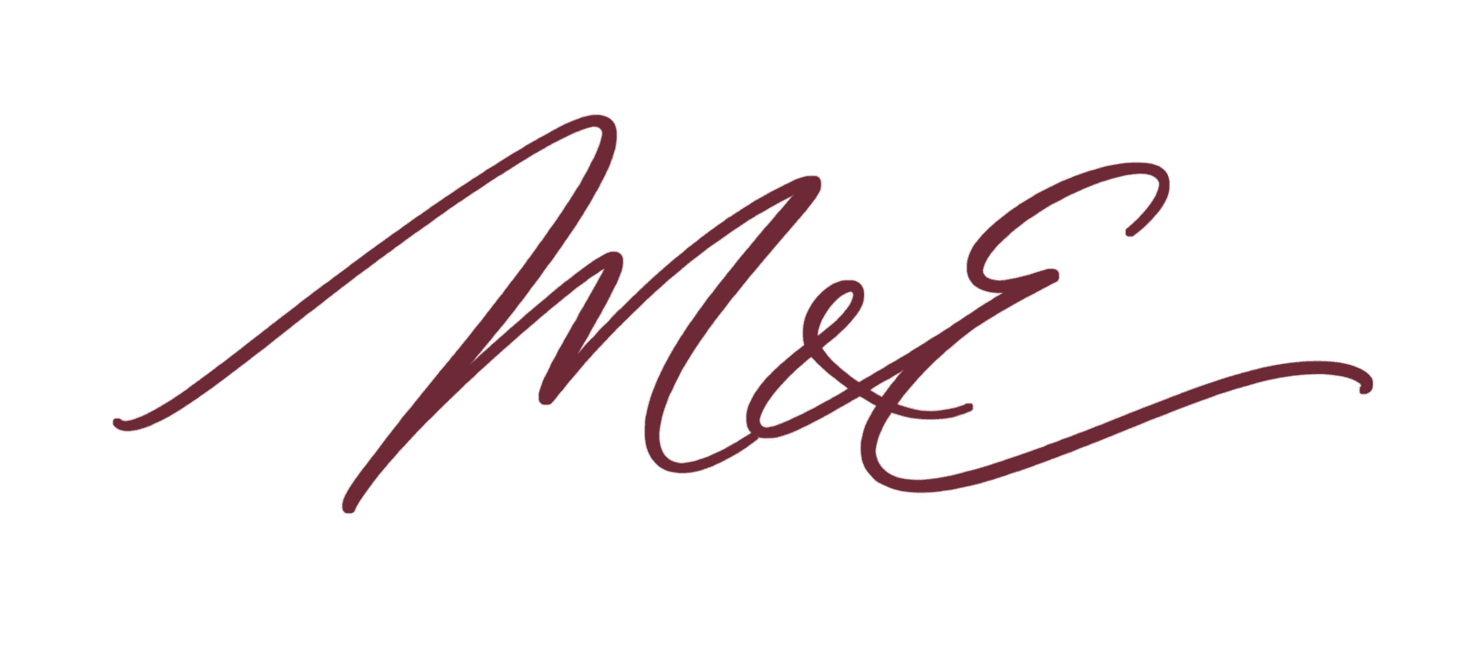 Margot and Everett monogram