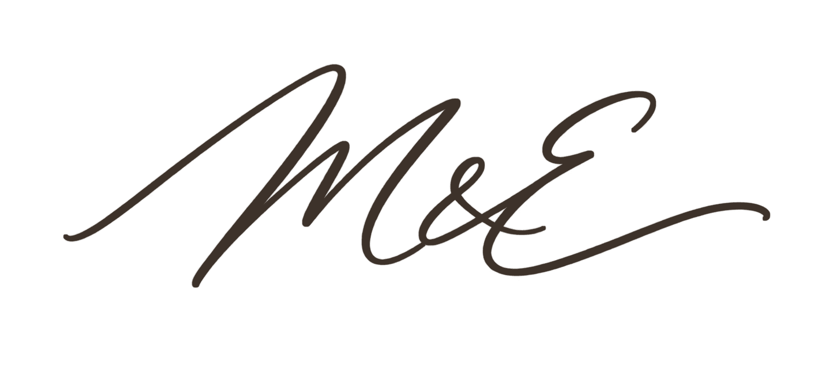 Margot and Everett monogram